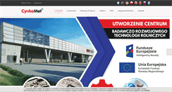 Desktop Screenshot of cynkomet.pl